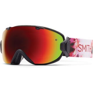 Smith I/Os + Spare Lens, pepper inkblot/red sol-x mirror - Skibrille
