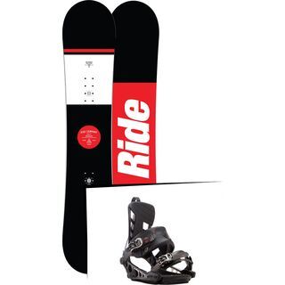 Set: Ride Agenda 2017 + K2 Cinch CTS 2017, black - Snowboardset