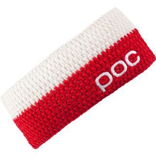 POC Race Stuff Headband, red/white - Stirnband