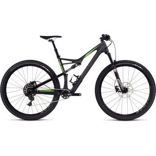 Specialized Camber FSR Comp Carbon 29 2016, carbon/green - Mountainbike