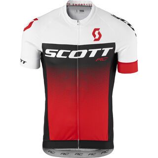 Scott RC Pro S/SL Shirt, white/fiery red - Radtrikot