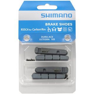 Shimano R55C4-1 Bremsbelag für Cartridge Bremsschuh f. Carbonfelge