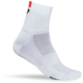 Giro Classic Racer Socks, white/black/red block - Radsocken