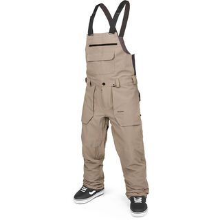 Volcom Roan Bib Overall chestnut brown