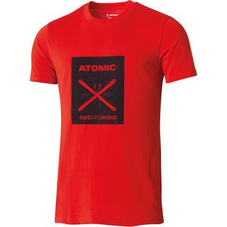 Atomic Alps Graphic T-Shirt, dark red - T-Shirt