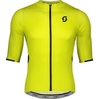 Scott RC Premium S/Sl Men's Shirt, sulphur yellow/black - Radtrikot