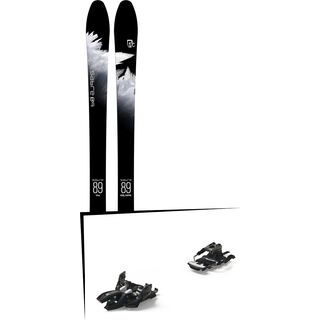 Set: Icelantic Sabre 89 2018 + Marker Alpinist 9 Long Travel black/titanium