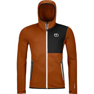 Ortovox Merino Fleece Hoody M bristle brown