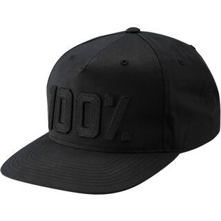 100% Frontier Snapback Hat, black - Cap