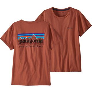 Patagonia Women's P-6 Mission Organic T-Shirt burl red