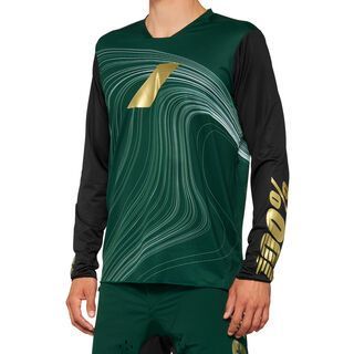 100% R-Core X LE Long Sleeve Jersey forest green