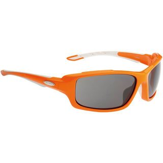 Alpina Callum, orange-white/Lens: ceramic black - Sportbrille