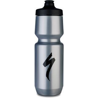 *** 2. Wahl *** Specialized Purist WaterGate Water Bottle 26 oz, silver/black - Trinkflasche |