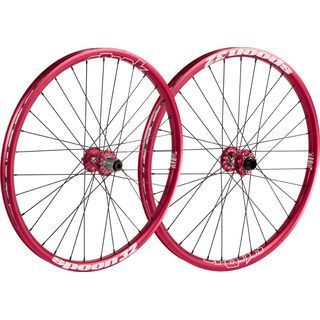 Spank Spoon 32 Wheelset 27.5, red - Laufradsatz