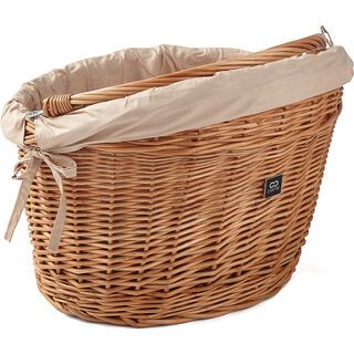 Creme Cycles Wicked Basket Big, natural - Fahrradkorb