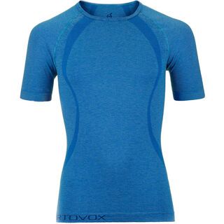 Ortovox Merino Competition Cool Short Sleeve, blue ocean - Funktionsshirt
