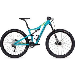*** 2. Wahl *** Specialized Rhyme Comp Carbon 650b 2017, turquoise/green/black - Mountainbike | Größe M // 43 cm