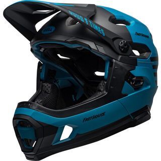 Bell Super DH MIPS Fasthouse, blue/black - Fahrradhelm