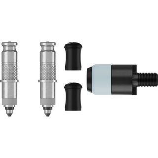 Schwalbe Clik Valve Conversion Kit DV - Ventile mit Pumpenkopf-Adapter