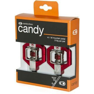 Crank Brothers Candy 3 Hangtag Version, rot - Pedale