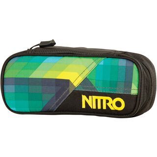 Nitro Pencil Case, geo green