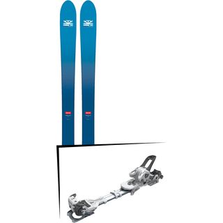 Set: DPS Skis Wailer F106 Foundation 2018 + Tyrolia Ambition 12 AT solid white black