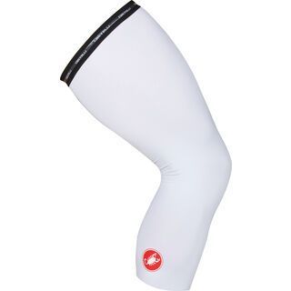 Castelli UPF 50+ Light Knee Sleeves, white - Knielinge