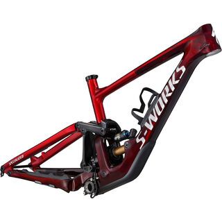 Specialized S-Works Enduro Frameset gloss red tint carbon/light silver