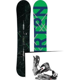 Set: Burton Custom X Flying V 2017 + Flow Fuse Hybrid (1513151S)