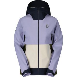 Scott DryoSpun 3 Layer Women's Jacket - Remix dark blue/heather purple