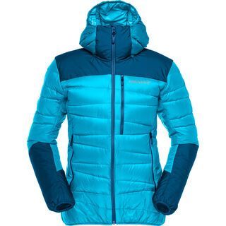 Norrona falketind down750 Hood W's aquarius/mykonos blue