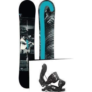 Set: Burton Custom Twin 2017 + Flow Nexus (1513157S)