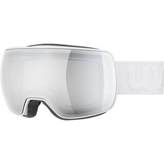 uvex compact LM, white/Lens: litemirror silver - Skibrille