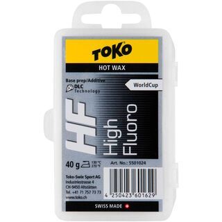 Toko HF Hot Wax, black - Gleitwachs