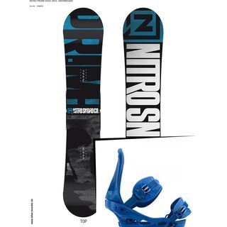 Set: Nitro Prime Edge  + Burton Freestyle (493915S)