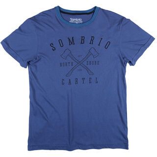 Sombrio Axes Tee, blue - T-Shirt