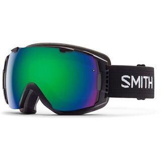 Smith I/O + Spare Lens, black/green sol-x mirror - Skibrille