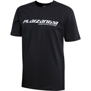 Platzangst Logo Function T-Shirt, black - Radtrikot
