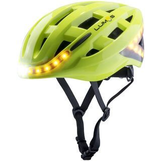 Lumos Kickstart Helmet, lime green - Fahrradhelm
