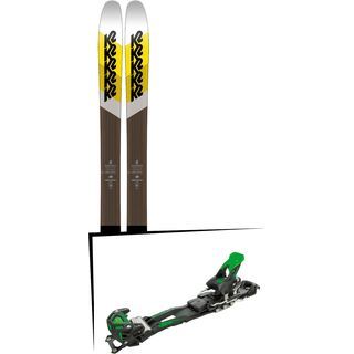 Set: K2 SKI Marksman 2018 + Tyrolia Adrenalin 16 solid black flash green