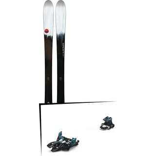 Set: Line Sir Francis Bacon 2018 + Marker Alpinist 9 black/turquoise