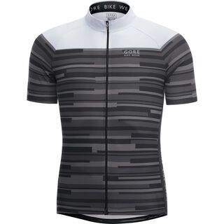 Gore Bike Wear E Stripes Trikot, black white - Radtrikot