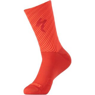 Specialized Soft Air Road Tall Sock flo red