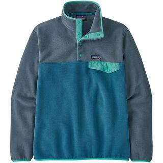 Patagonia Men's Lightweight Synch Snap-T Pullover wavy blue