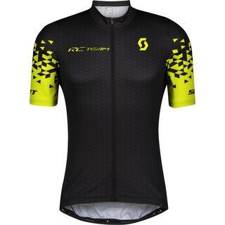 Scott RC Team 10 S/SL Men's Shirt black/sulphur yellow