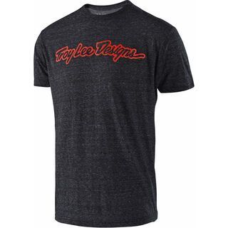 TroyLee Designs Signature Tee, onyx/red - T-Shirt