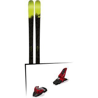 Set: K2 SKI Sight 2018 + Marker Squire 11 red