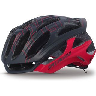 Specialized S-Works Prevail Team, Black/Red Team - Fahrradhelm