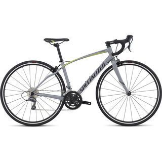 Specialized Dolce 2017, gray/hy green/black - Rennrad