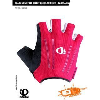 Pearl Izumi Select Glove, True Red - Fahrradhandschuhe